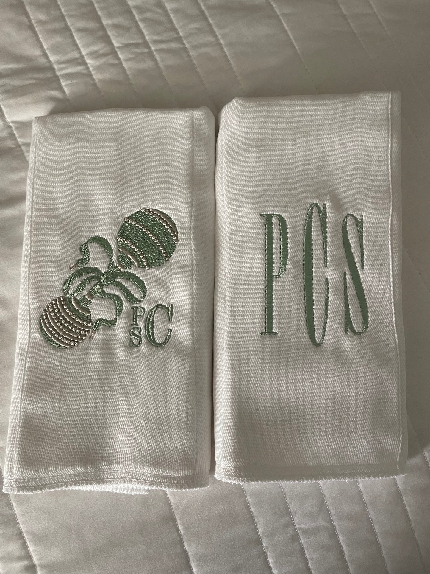 Custom Burp Cloth